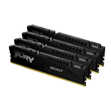 Kingston 64GB / 5200 Fury Beast Black DDR5 RAM KIT (4x16GB) memória (ram)