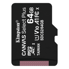 Kingston 64GB Canvas Select Plus micSDXC UHS-I CL10 memóriakártya memóriakártya