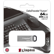  Kingston 64GB DataTraveler Kyson USB 3.2 Gen 1 pendrive fém pendrive