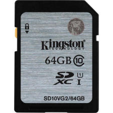 Kingston 64GB SDXC Class10 UHS-I 45MB/s Read Flash Card memóriakártya