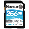 Kingston Canvas Go! Plus 256GB SDXC 90 MB/s SDG3/256GB