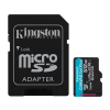 Kingston Canvas Go! Plus Gen4 microSDXC memóriakártya + adapter, 512GB, C10, A2, UHS-I (SDCG4/512GB)