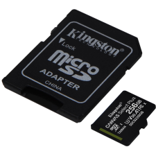 Kingston Canvas Select Plus 256GB MicroSDXC 85 MB/s SDCS2/256GB memóriakártya