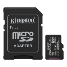 Kingston Canvas Select Plus 64GB MicroSDXC 30 MB/s SDCS3/64GB memóriakártya