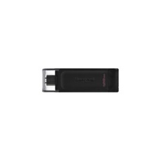 Kingston DataTraveler 70 USB-C Flash Drive, 128GB, USB-C 3.2 Gen 1 (DT70/128GB) pendrive