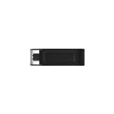 Kingston DataTraveler 70 USB-C Flash Drive, 64GB, USB-C 3.2 Gen 1 (DT70/64GB) pendrive