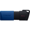 Kingston DataTraveler Exodia M USB 3.2 Gen1 Pendrive, 64GB, fekete-kék (DTXM/64GB)