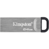 Kingston DataTraveler Kyson USB 3.2 Gen1 Pendrive, 64GB, fém ház, ezüst (DTKN/64GB)
