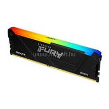 Kingston DIMM memória 16GB DDR4 2666MHz CL16 FURY Beast RGB (KF426C16BB12A/16) memória (ram)