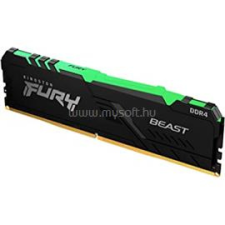Kingston DIMM memória 16GB DDR4 3600MHz CL18 FURY Beast RGB (KF436C18BB2A/16) memória (ram)