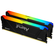 Kingston Fury 16GB Beast RGB DDR4 3200MHz CL16 KIT KF432C16BB2AK2/16 memória (ram)