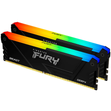 Kingston Fury 32GB Beast RGB DDR4 3200MHz CL16 KIT KF432C16BB2AK2/32 memória (ram)