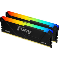 Kingston Fury 64GB Beast RGB DDR4 3200MHz CL16 KIT KF432C16BB2AK2/64 memória (ram)