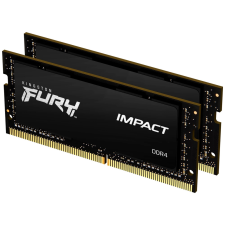 Kingston Fury 64GB Impact Notebook DDR4 3200MHz CL20 KIT KF432S20IBK2/64 memória (ram)