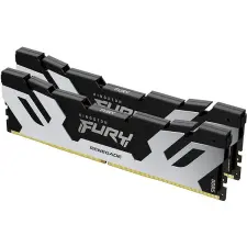 Kingston FURY 96GB KIT 6400MT/s DDR5 CL32 Renegade Silver XMP memória (ram)