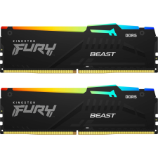 Kingston fury beast rgb 2x16gb 6000mhz ddr5 memória (kf560c40bbak2-32) memória (ram)