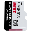 Kingston High Endurance 32GB MicroSDHC 30 MB/s SDCE/32GB