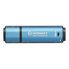 Kingston IronKey Vault Privacy 50 USB-A 3.2 128GB Pendrive - Kék pendrive