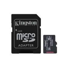 Kingston Memóriakártya MicroSDHC 16GB Industrial C10 A1 pSLC + Adapter (307988) memóriakártya