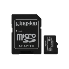 Kingston Memóriakártya MicroSDHC 32GB Canvas Select Plus 100R A1 C10 + Adapter memóriakártya