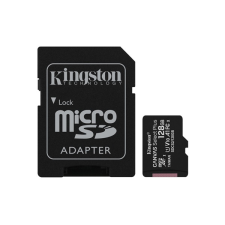 Kingston memóriakártya microsdxc 128gb canvas select plus 100r a1 c10 + adapter memóriakártya