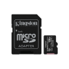 Kingston Memóriakártya MicroSDXC 128GB Canvas Select Plus 100R A1 C10 + Adapter