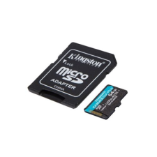 Kingston Memóriakártya MicroSDXC 64GB Canvas Go Plus 170R A2 U3 V30 + Adapter memóriakártya