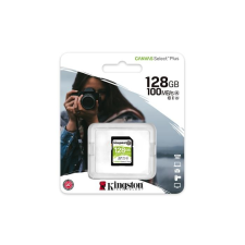 Kingston Memóriakártya, SDXC, 128GB, CL10/U1, KINGSTON Canvas Select Plus memóriakártya
