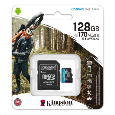 Kingston MicroSD 128GB Canvas Go Plus UHS-I U3 + adapter (SDCG3/128GB) - Memóriakártya memóriakártya