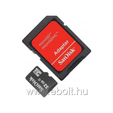 Kingston microSDHC 32GB Class 4 memóriakártya