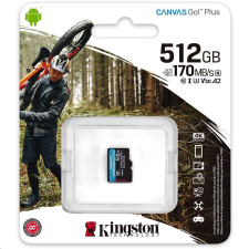 Kingston - MICROSDXC Canvas Go! Plus 512GB - SDCG3/512GBSP memóriakártya