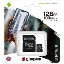 Kingston microSDXC Canvas Select Plus 128GB Memóriakártya memóriakártya