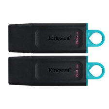 Kingston Pen Drive 64GB Kingston DataTraveler Exodia USB 3.2 fekete-zöld 2db/cs (DTX/64GB-2P) (DTX/64GB-2P) pendrive