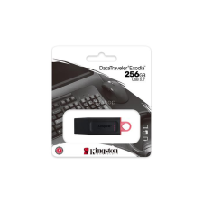 Kingston Pendrive, 256GB, USB 3.2, KINGSTON "DataTraveler Exodia", fekete-rózsaszín pendrive