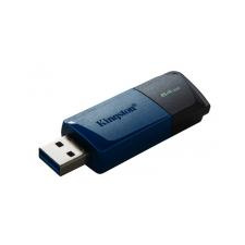 Kingston Pendrive, 64GB, USB 3.2, KINGSTON \"Exodia M\", fekete-kék pendrive