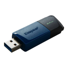 Kingston Pendrive, 64GB, USB 3.2, KINGSTON "Exodia M", fekete-kék pendrive