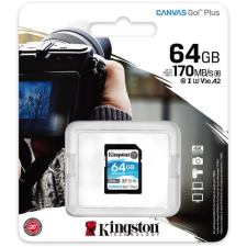 Kingston - SDXC CANVAS GO! PLUS 64GB - SDG3/64GB memóriakártya