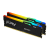 "KINGSTON TECHNOLOGY" Kingston Technology FURY Beast RGB 32 GB 2 x 16 GB DDR5 6400 MT/másodperc ECC