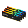 "KINGSTON TECHNOLOGY" Kingston Technology FURY Beast RGB 64 GB 4 x 16 GB DDR5 6000 MT/másodperc