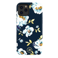 KINGXBAR Blossom telefontok díszített eredeti Swarovski kristályokkal iPhone 12 Pro Max többszínű (Gardenia) tok és táska