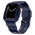 KINGXBAR CYF537 2in1 szíj Apple Watch Ultra, SE, 8, 7, 6, 5, 4, 3, 2, 1 (49, 45, 44, 42 mm) beépített tok kék színben.