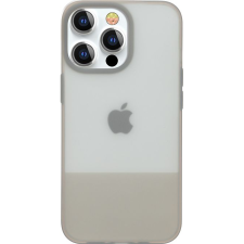 KINGXBAR Sima Sorozat Telefontok iPhone 13 Pro Szilikon Tok Szürke (6959003502889) tok és táska