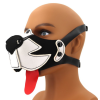 kinky puppy Muz Puppy Szájkosár Fekete-Fehér - Stílusos és Kényelmes Megoldás Kutyáknak