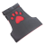 kinky puppy Puppy Dog Paw – fekete-piros kesztyűk érzéki érintéshez