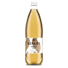 KINLEY Üdítőital, szénsavas, 1,5 l, KINLEY, gyömbér-rozmaring üdítő, ásványviz, gyümölcslé