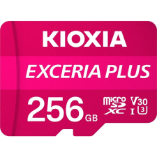Kioxia Memóriakártya SDXC 256GB CL10 UHS-I U3 + adapter (TOSHIBA) (LMPL1M256GG2) memóriakártya