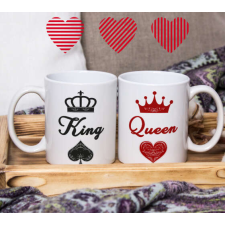  Király és királynő páros bögre bögrék, csészék
