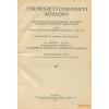 Királyi Magyar Természettudományi Társulat Természettudományi Közlöny 1933.