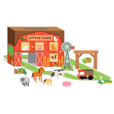 kis farmer játék szett puzzle, kirakós