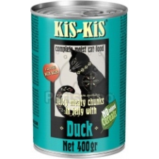 Kis-Kis KiS-KiS konzerv - Duck / Kacsa 400 g macskaeledel
